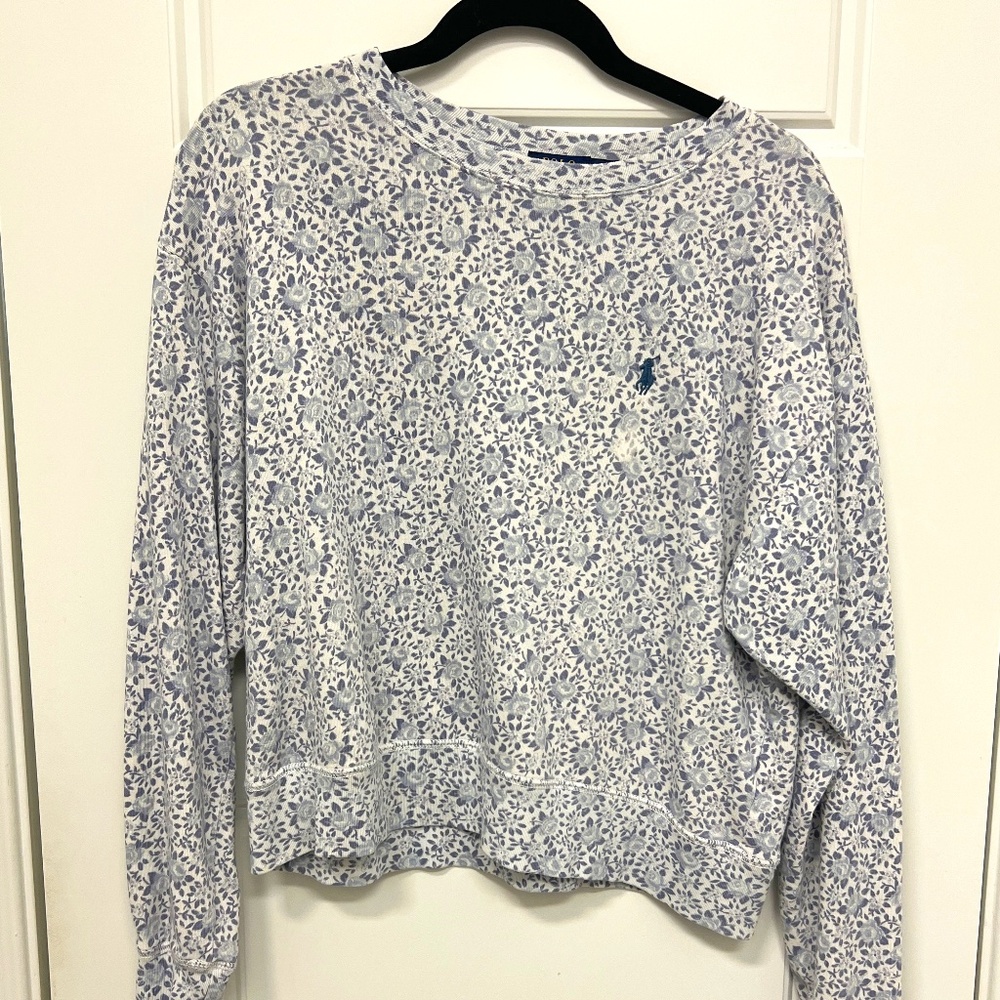 Ralph Lauren - Floral Sweatshirt - Size S